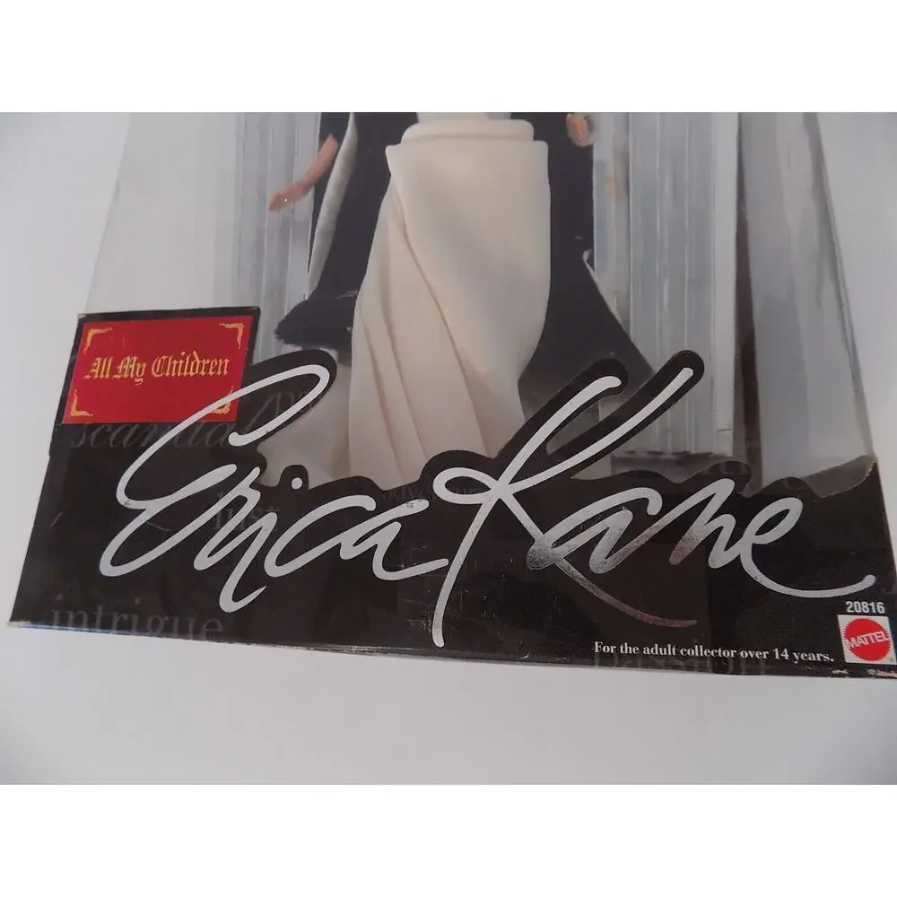 1998 Erica Kane All My Children Barbie doll Mattel 20816 NEW in BOX